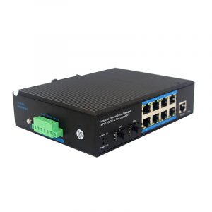 8-port 10/100BASE-TX+2G SFP Managed Industrial Switch
