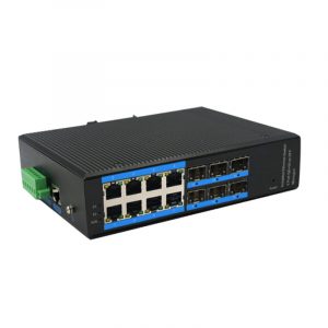 8-port 10/100/1000BASE-TX+6G SFP Managed Industrial PoE Switch